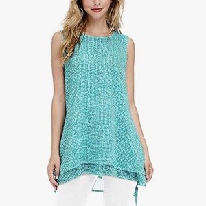 🩵 Fever - Double Layer Sleeveless Tunic - Size: L